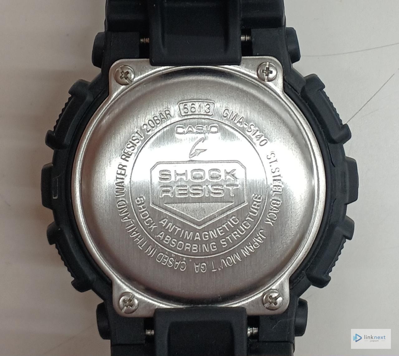 Casio GMA-S140 / GA-140 G-Shock Pair Watch Black Analog-Digital