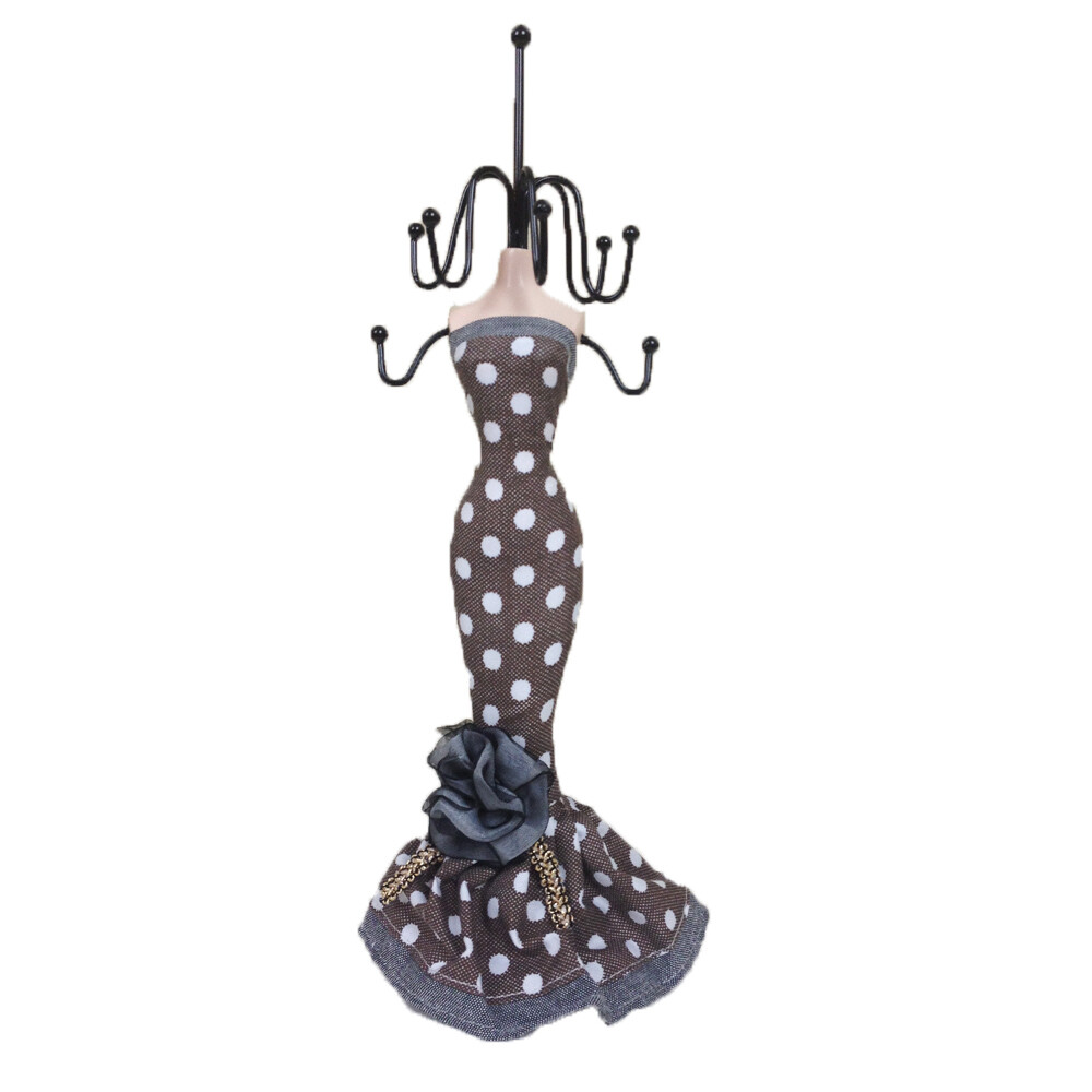 Sexy Mannequin Dress Jewelry Earring Necklace Stand Display Holder H061-A20