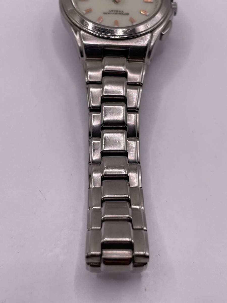Citizen Attesa H330-T011349 Solar-Powered Titanium Silver