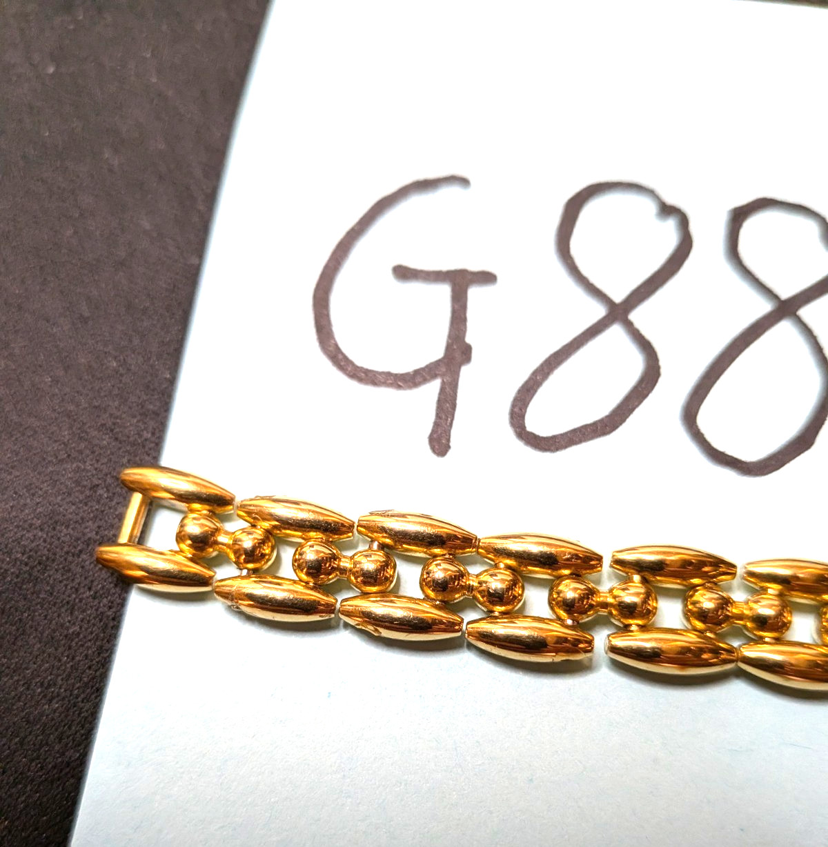 GUCCI Link Change Bezel 11/12.2 1100 Ladies Watch Bracelet Parts Gold used