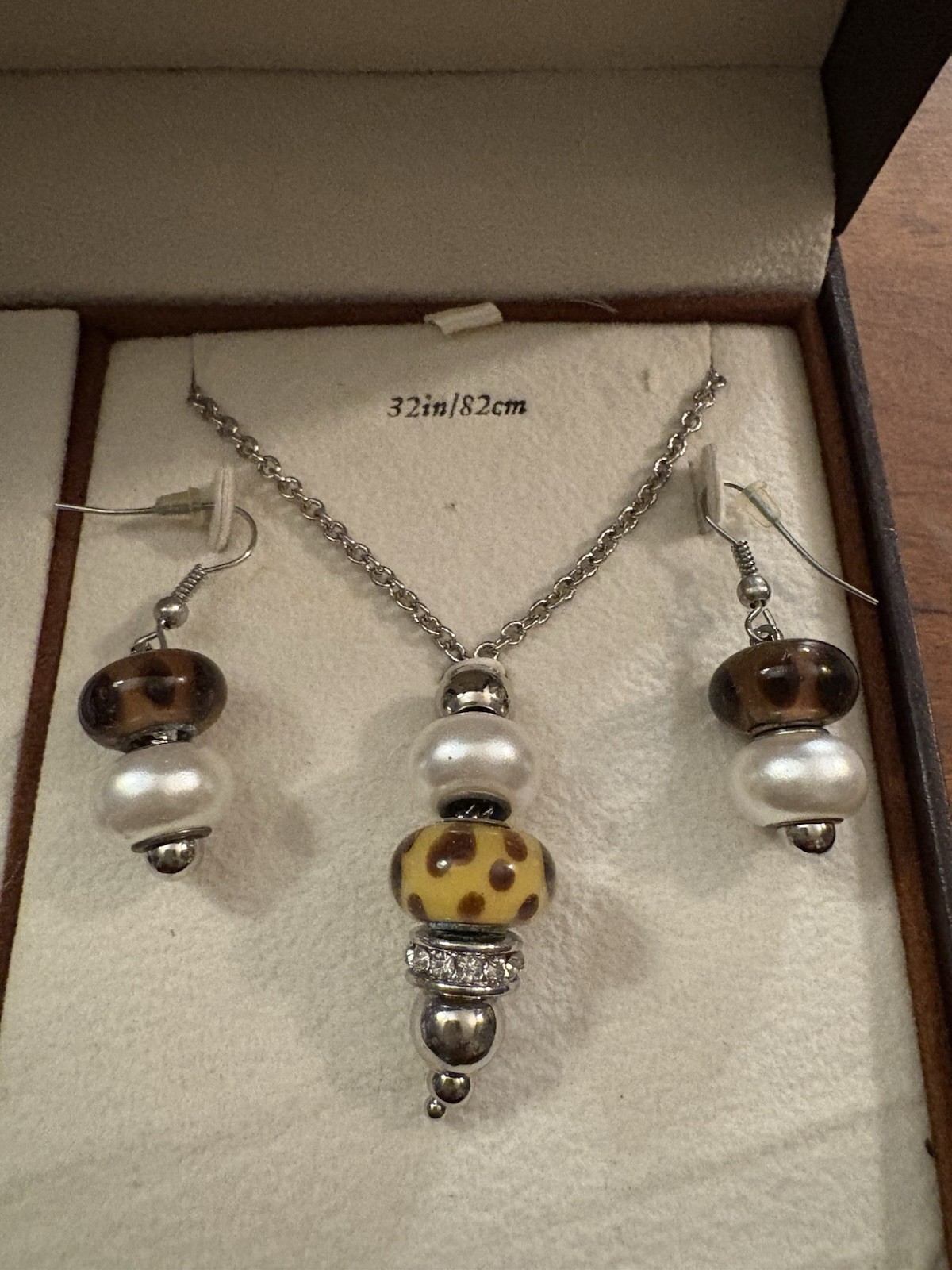 Bella Perlina Personalized Jewelry Set, New Inbox