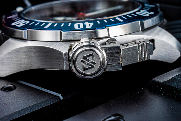Heimdallr Sharkey Frogman Miyota Diver 200M Automatic Watch Helium Valve 42mm C3