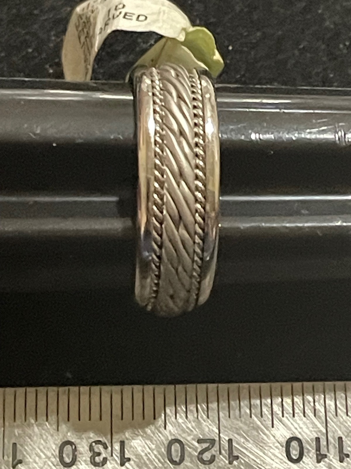 ArtCarved PALLADIUM WEDDING BAND 950 7.5g SIZE 10