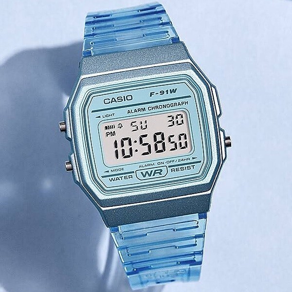 Casio F-91WS-2JH Digital Watch Lightweight Retro LCD JDM NEW JAPAN