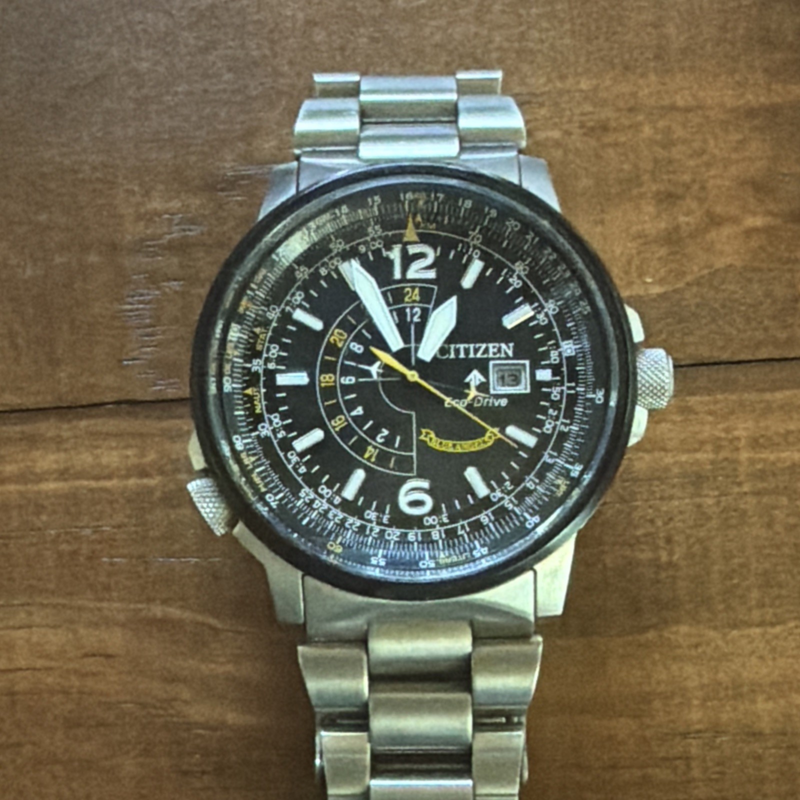 Citizen Eco-Drive Promaster Nighthawk Blue Angels BJ7006-56L Steel Navy Watch