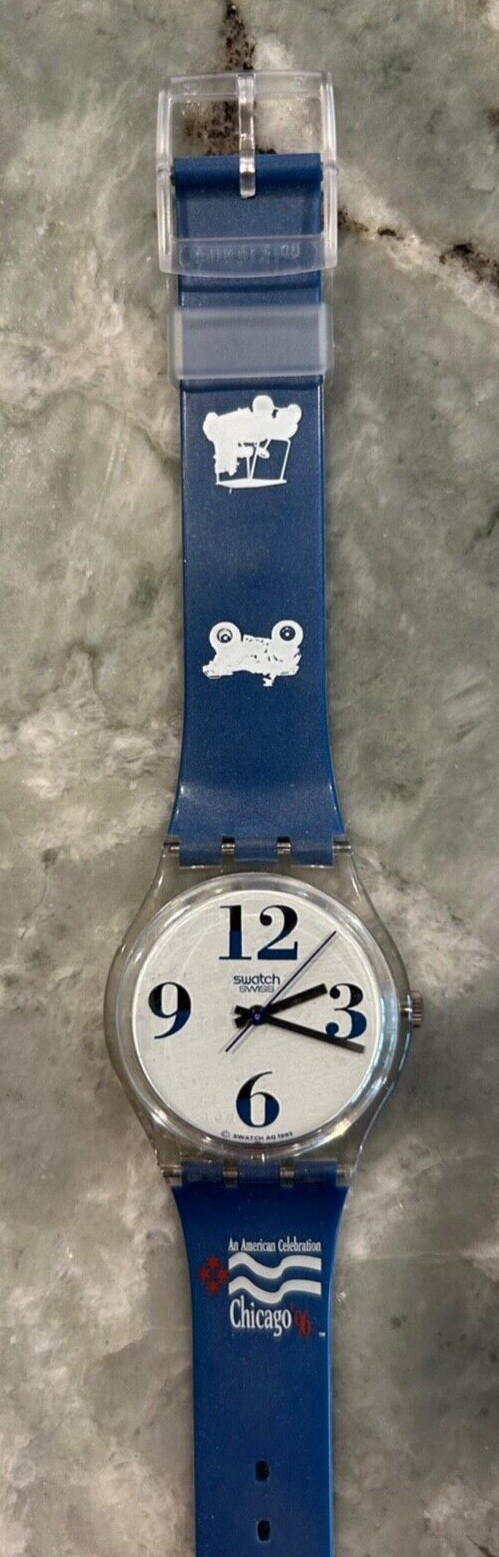Swatch Special – An American Celebration Chicago ‘96 – GK170C – Mint Condition