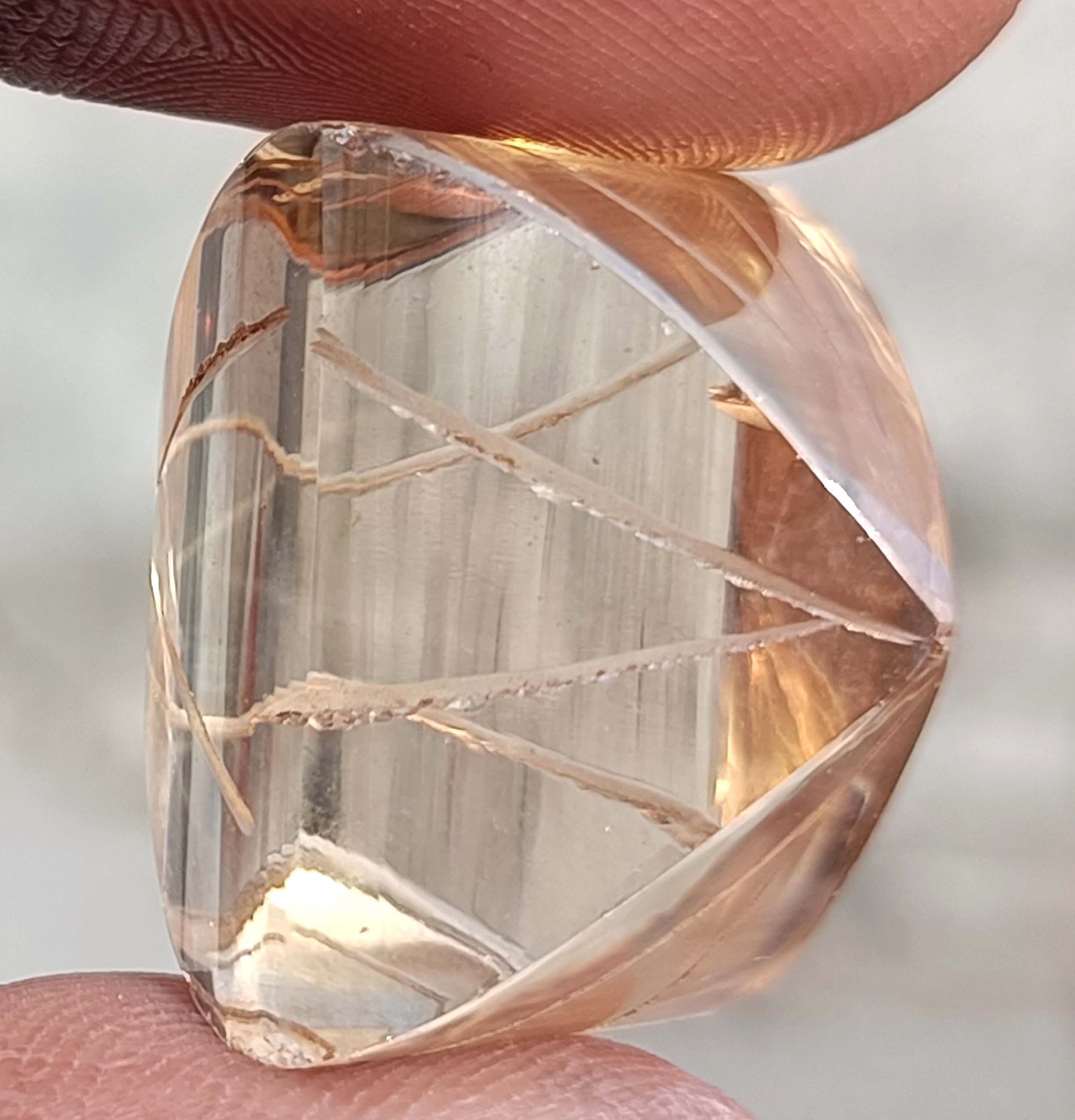 17 Ct CVD Lab Grown Diamond Loose Gem | FL Clarity F Color IGL Certificate 5ARI