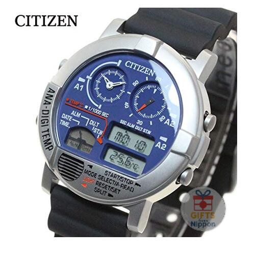 Citizen Ana-Digi Temp JG0070-20L Men’s Women’s Digital Analog Watch New