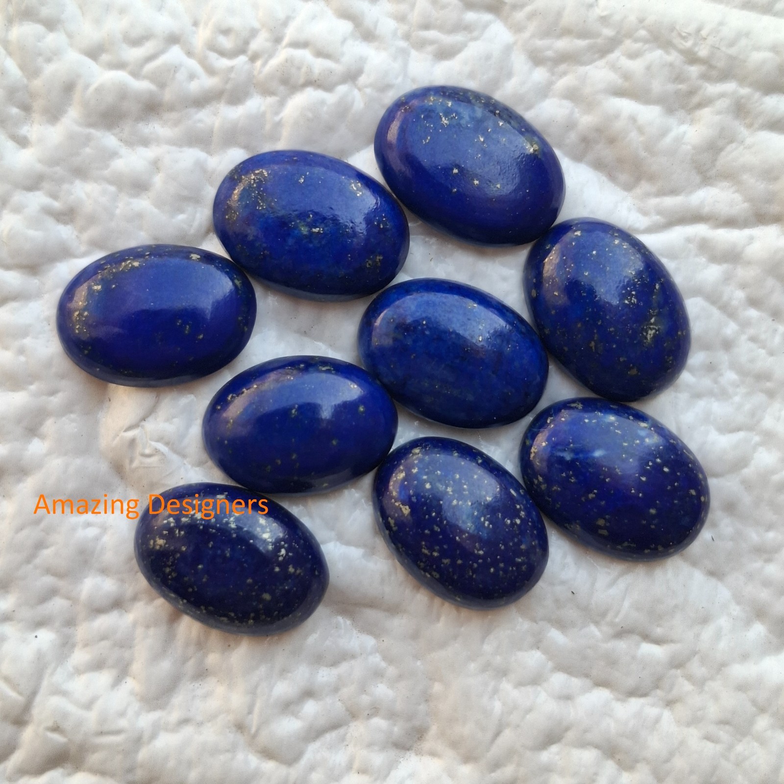 Natural Lapis Lazuli Oval Cabochon 3x5mm to 20x25mm Loose Gemstone