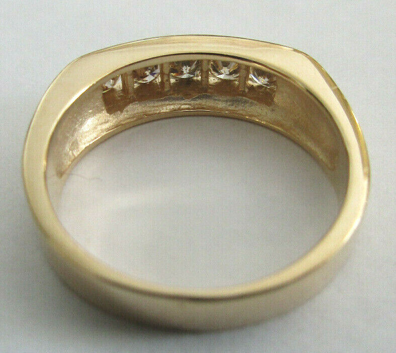 14K Gold Diamond Wedding Band Diamond=1/2 Carat 4.40 Grams Value=$4,950