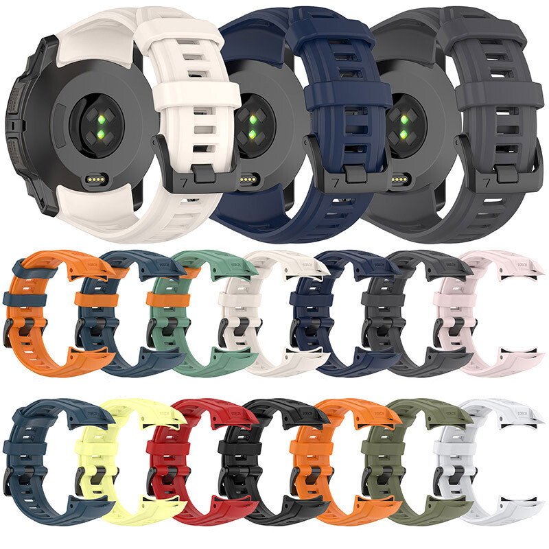 Quick Fit Replacement Silicone Band Strap+Tool For Garmin Instinct3 45MM 50MM