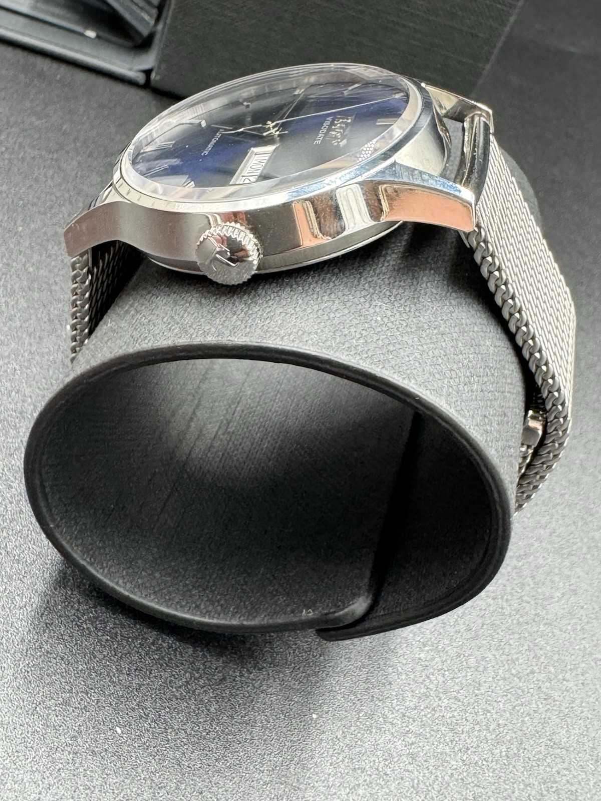 TISSOT HERITAGE VISODATE AUTOMATIC Blue Dial Swiss Made T019.430.11.041.00 W BOX
