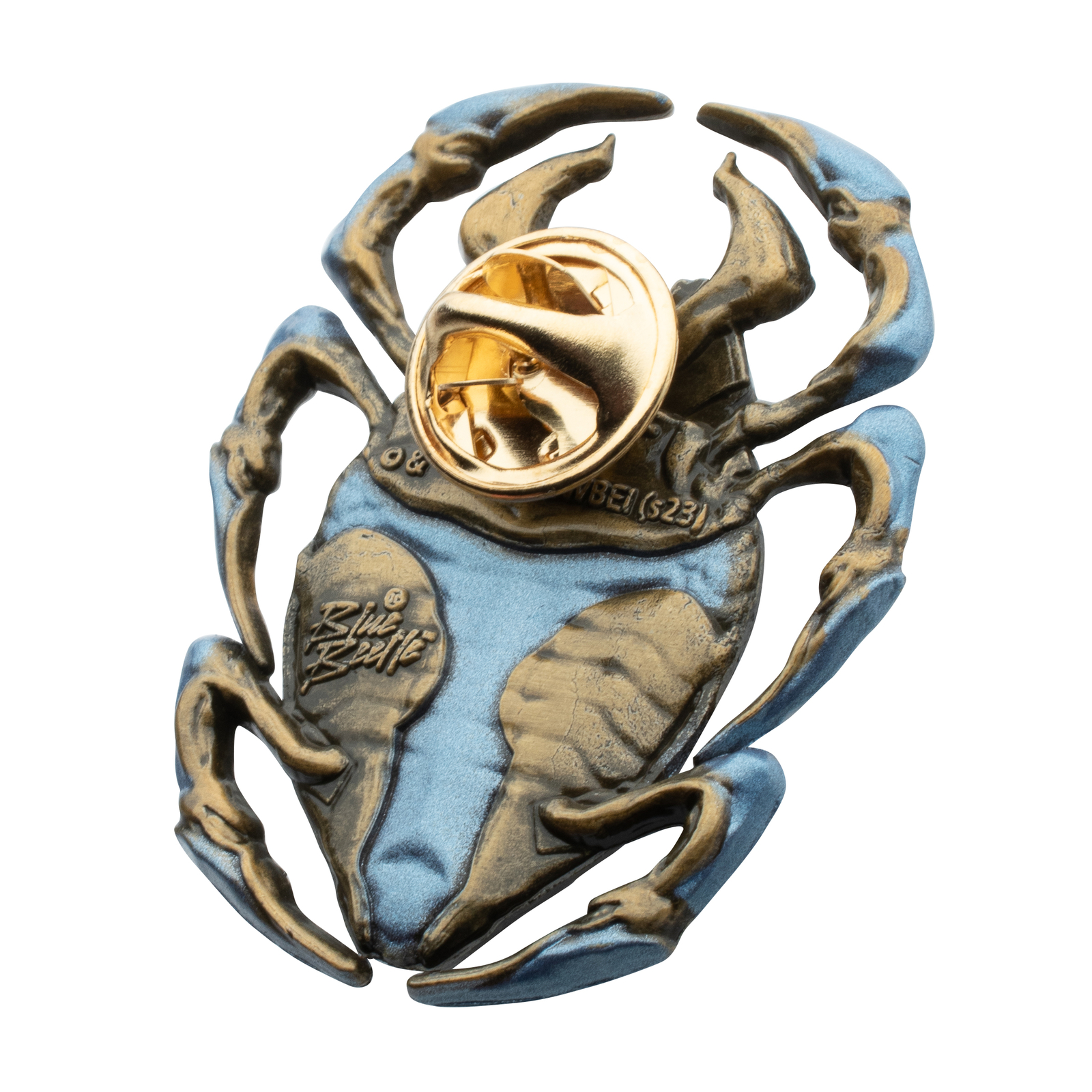 DC Comics Officially Licensed Collectible Blue Beetle 3D Enamel Brooch Pin 3.8cm