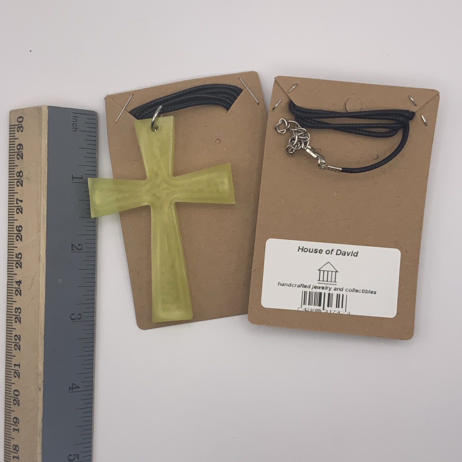 House Of David Handmade Cross Necklace Lemon Sunshine Bulk Available
