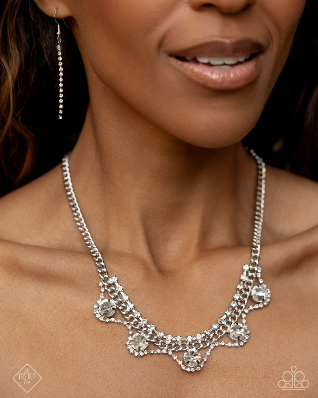 Paparazzi jewelry Fiercely Fifth Avenue March Fashion Fix Set – Rhinestone & Gem