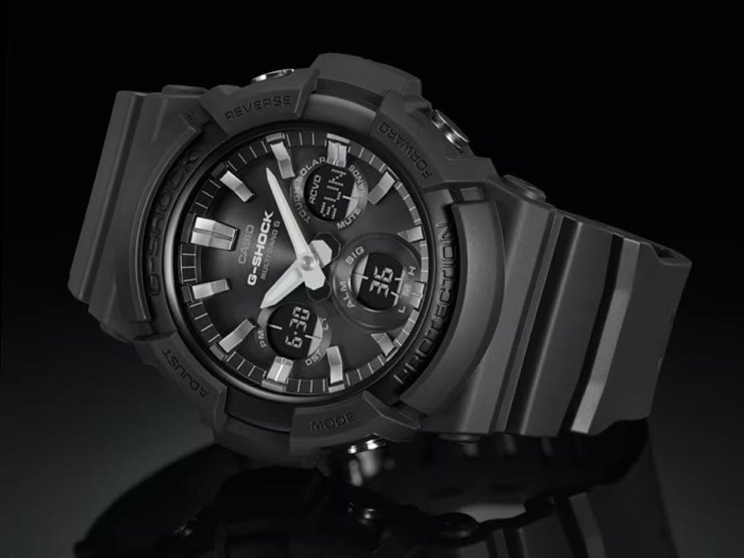 Casio G-SHOCK GAW-100B-1AJF Solar Radio Watch Box