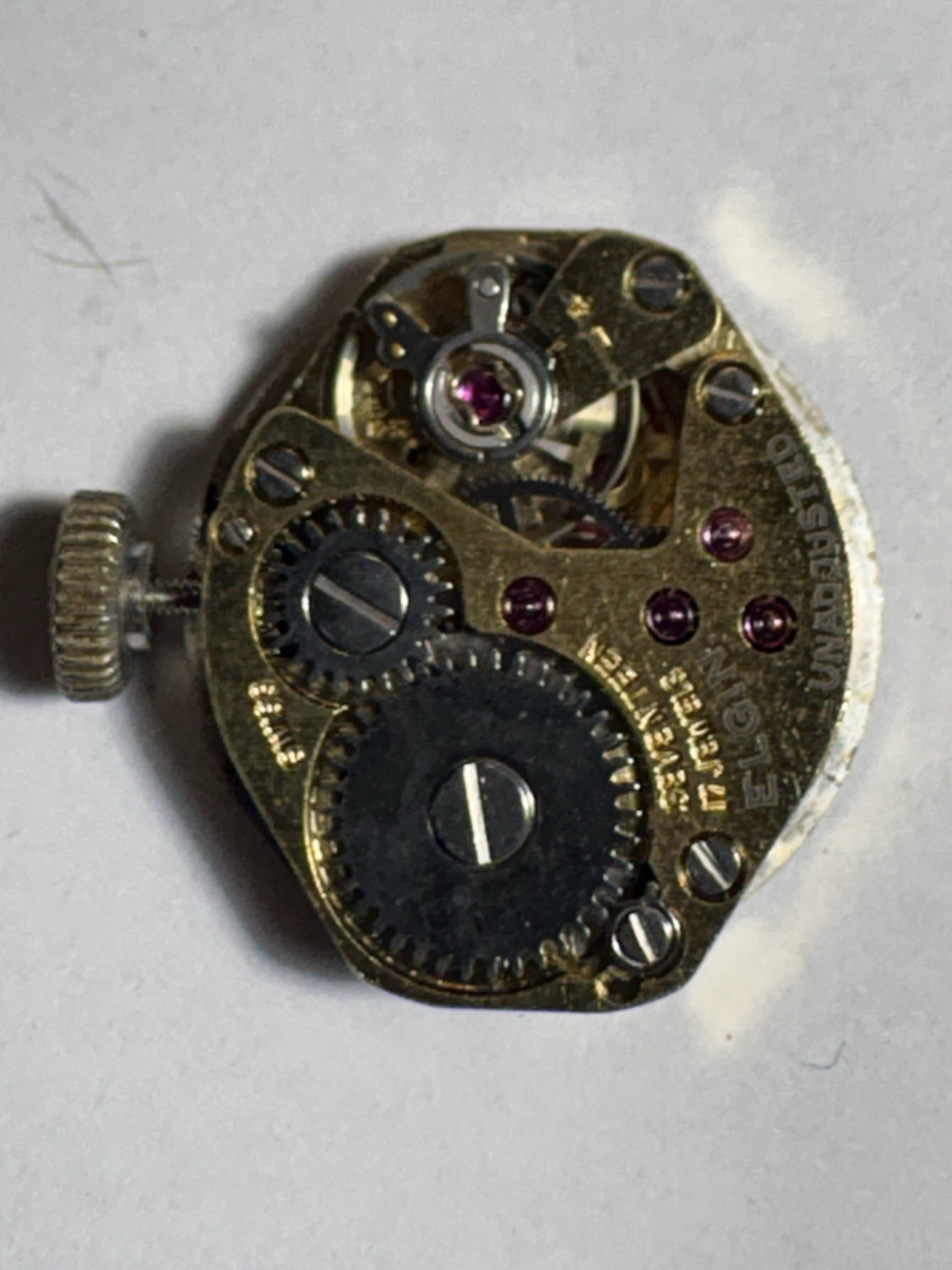 Elgin Watch With FF ST 69-21 Movement. Running. Has Not Been Tested.