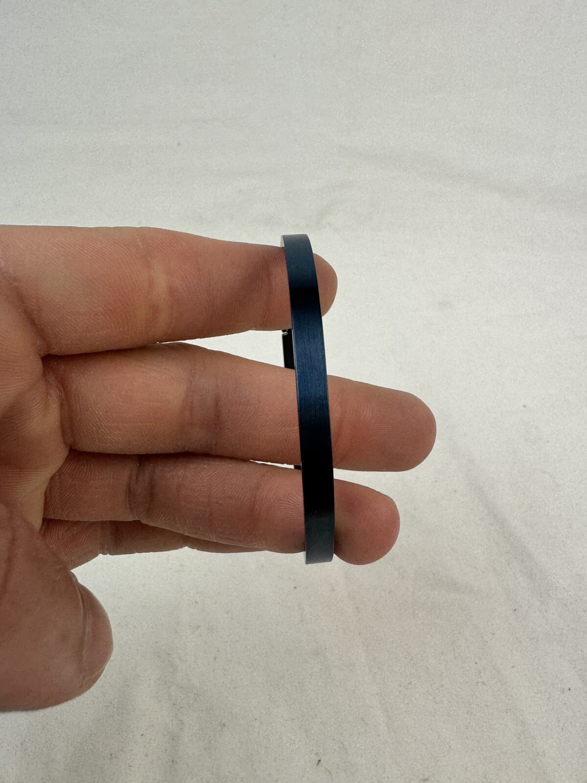 B.Tiff Simplicity Narrow Blue Bangle Bracelet 6.5-7” Circumference (Retail $58)