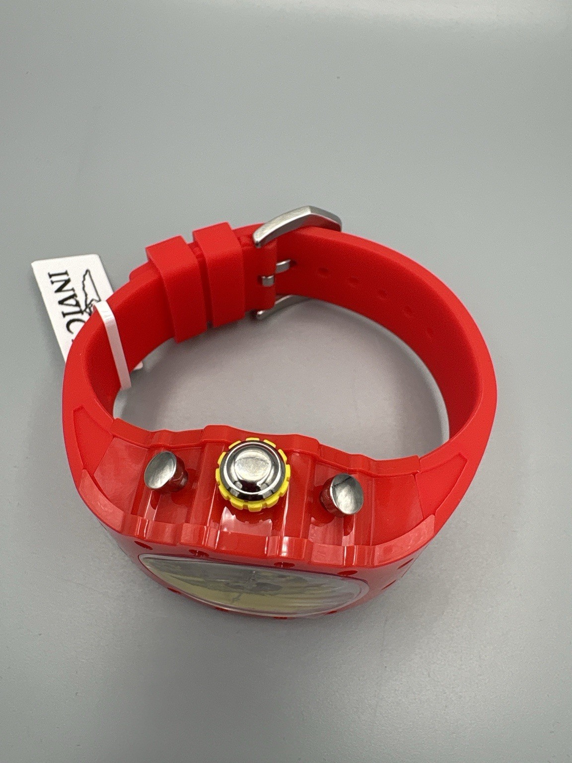 Invicta Racing Vaulthan 69659 Men’s Chronograph Watch 44mm Red Silicone Band