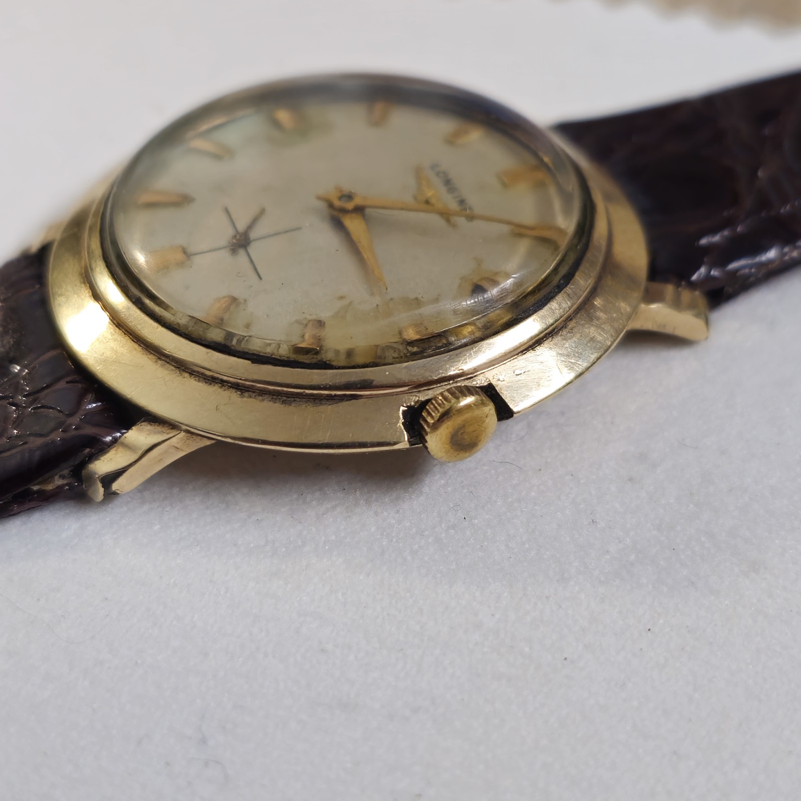 1954 Longines-Wittnauer Cal. 23Z 10K GF – Runs(2min Off In 24hrs)+ Leather Strap