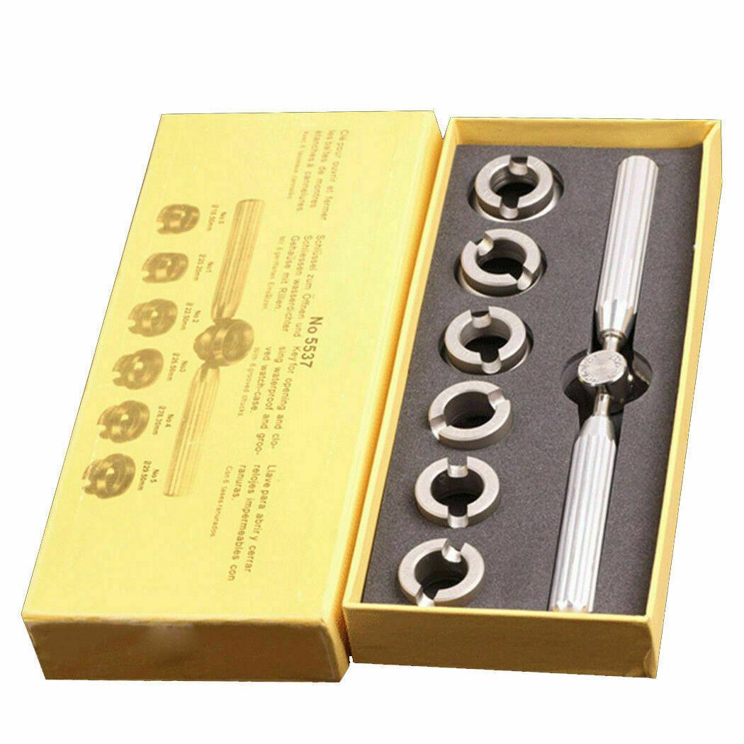 For Rolex and Tudor Case Back Cover Opener – Remover Watch Repair Tool Kit