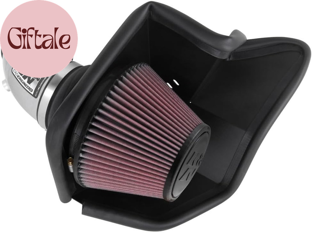 Cold Air Intake System: High-Flow Air-Filter, Increase Performance & Horsepower: