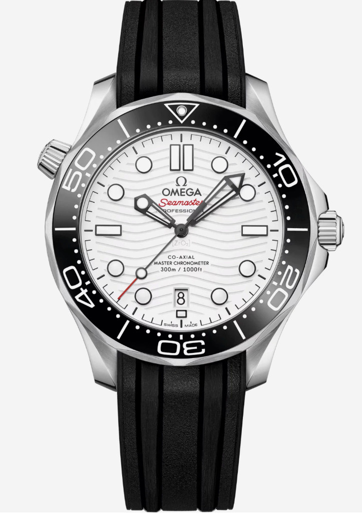 2026 Omega Seamaster Diver 300M 42mm White 210.32.42.20.04.001 Unworn Complete
