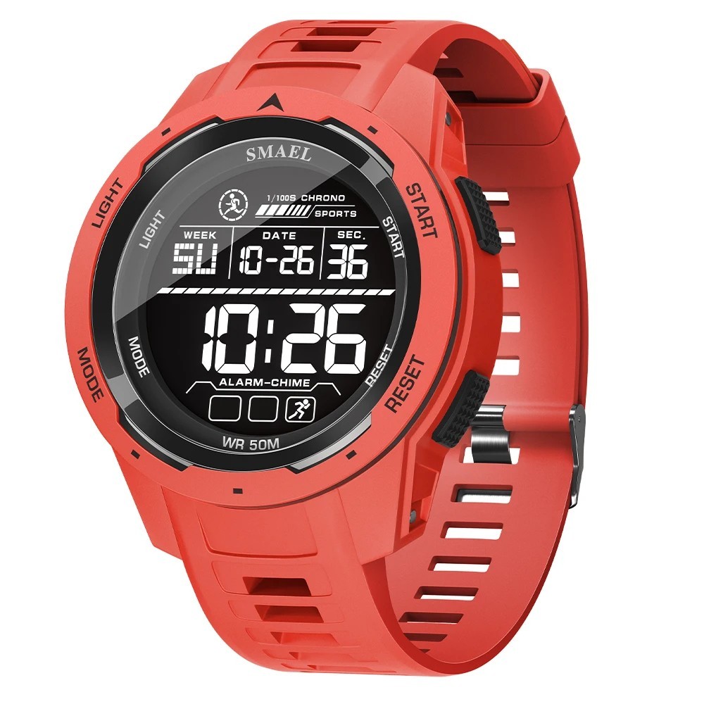 Men’s 50M Waterproof Sport Digital Military Smart Watch Gym Fitness Running Gift