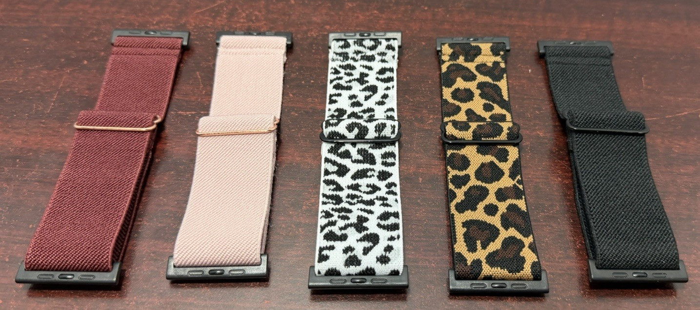 GrTrees 5 Pack Wide Stretchy Apple Watch Band 45mm 44mm 42mm 41mm 40mm 38mm