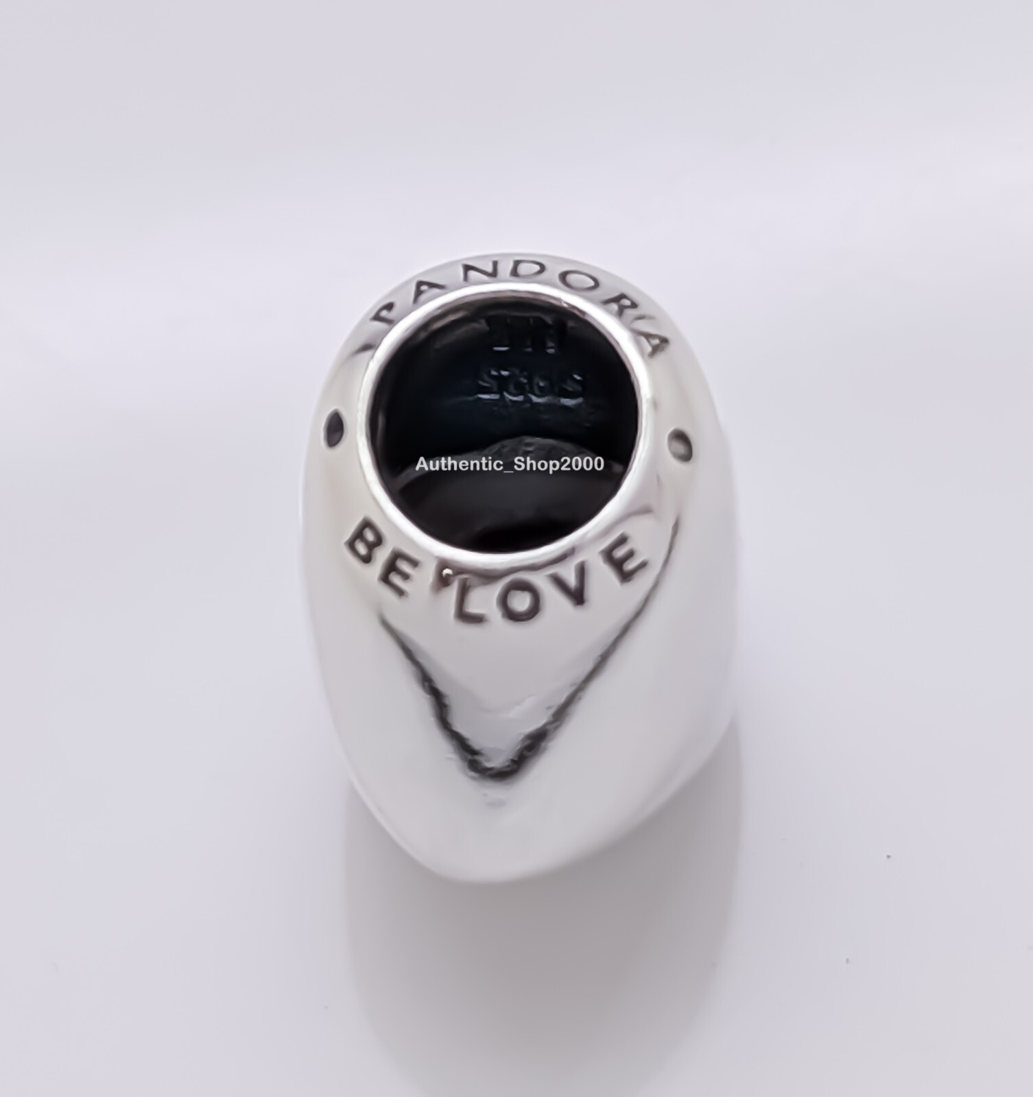 NEW 100% Authentic PANDORA Brand 925 Be Love Engravable Heart Charm 793439C00