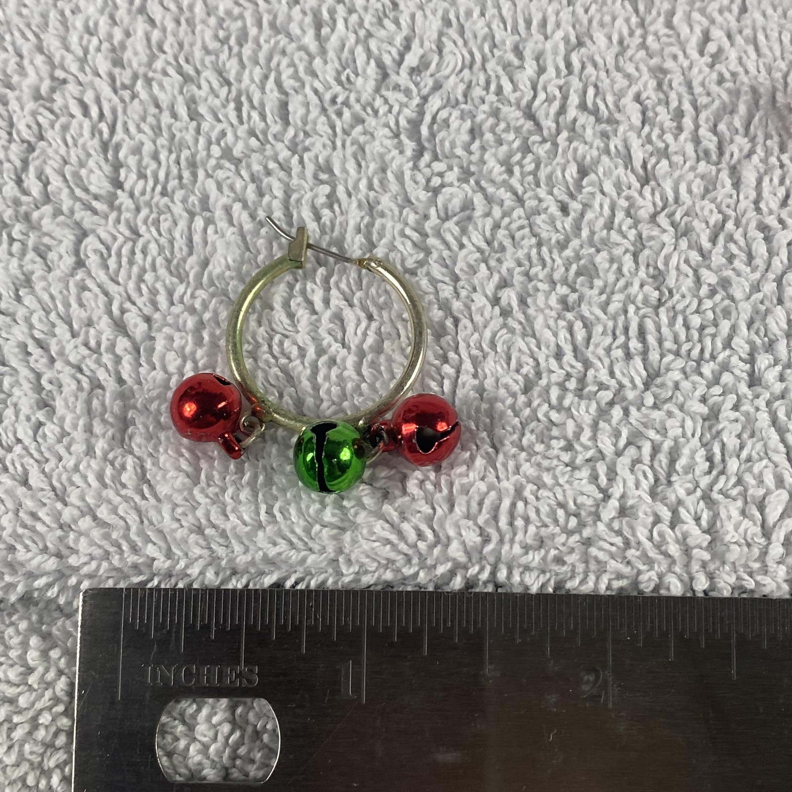 Christmas Jewelry Lot Earrings Necklace Brooch Pins Jingle Bells Tree Santa