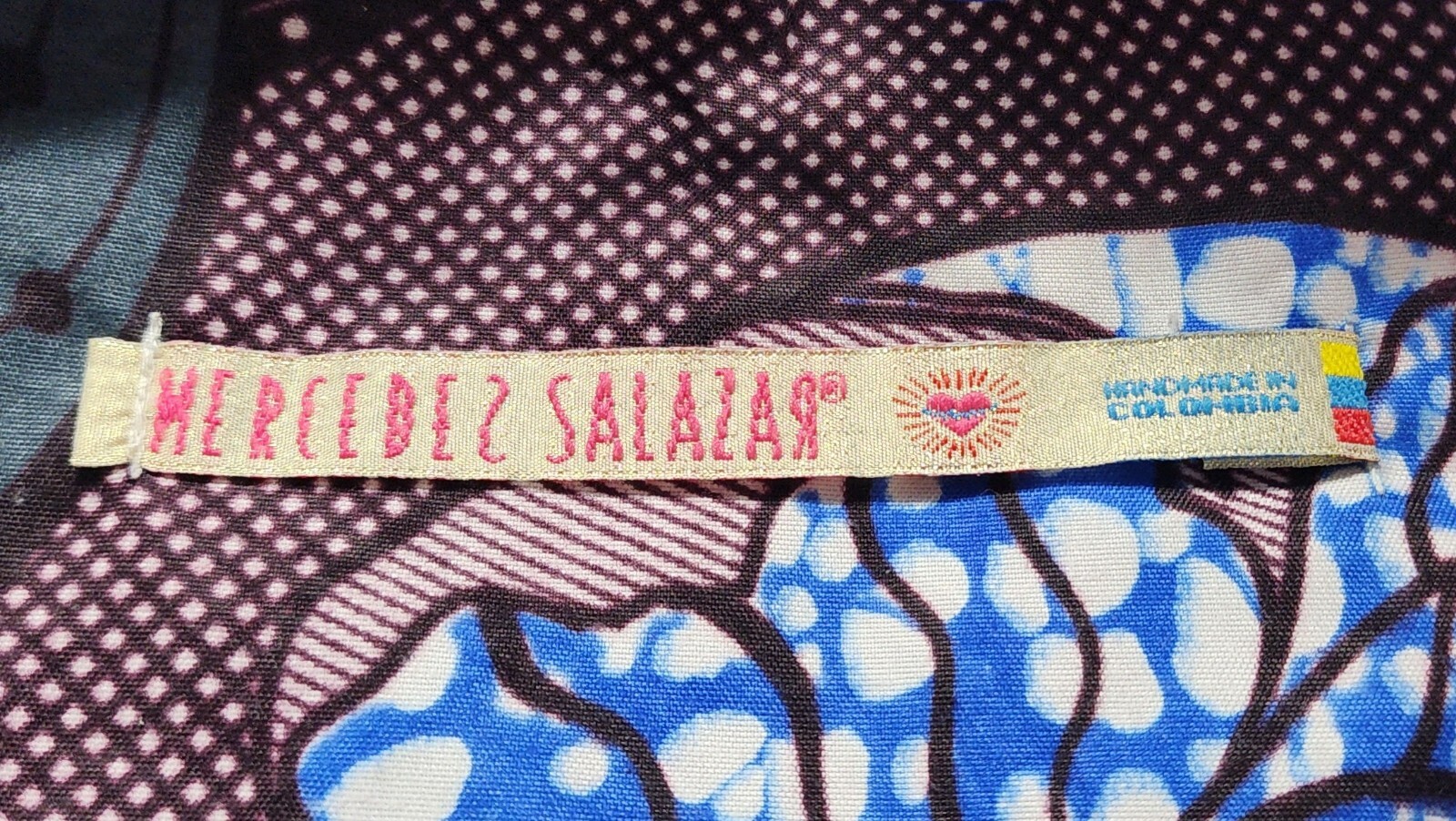 Mercedes Salazar Pendant Necklace – Handmade in Colombia