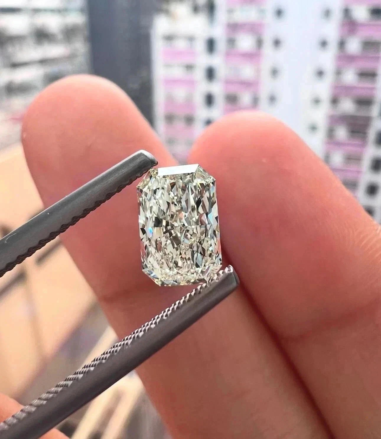 3.00 CT Radiant Cut Lab Grown CVD Diamond Loose VVS1 – Certified D Color Stone