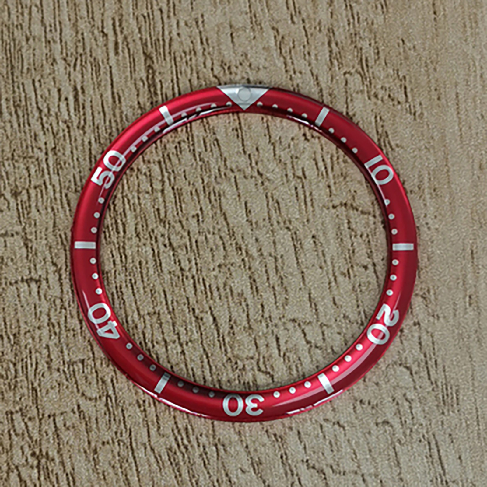 39MM Rounded Curved Plastic Aluminum Watch Bezel Insert Inner Diameter 32.2MM