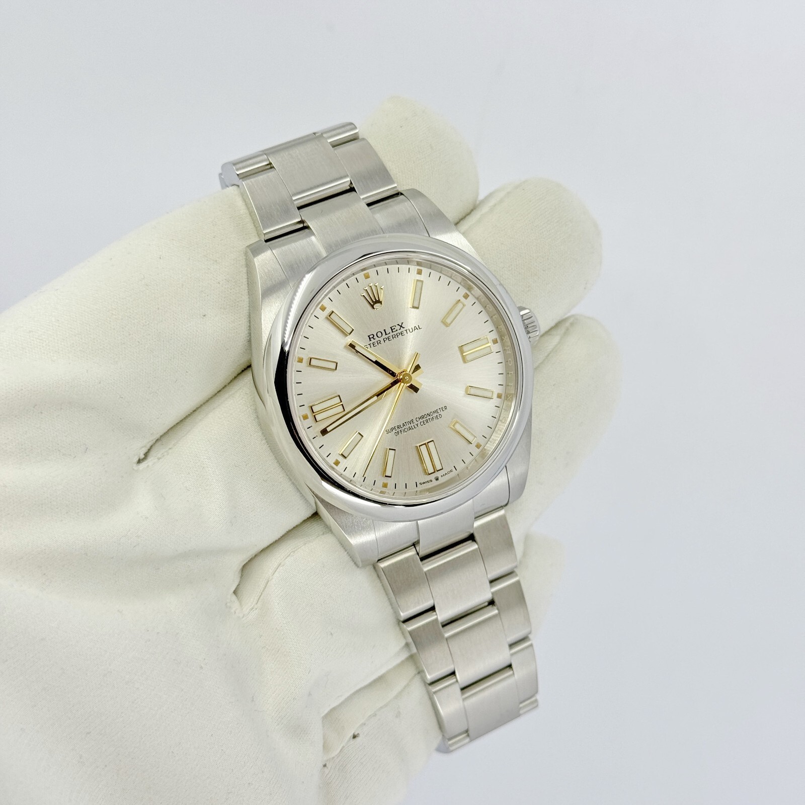 Rolex Explorer 41, Oystersteel, Silver dial, Ref#124300-0001, Unworn, 2024