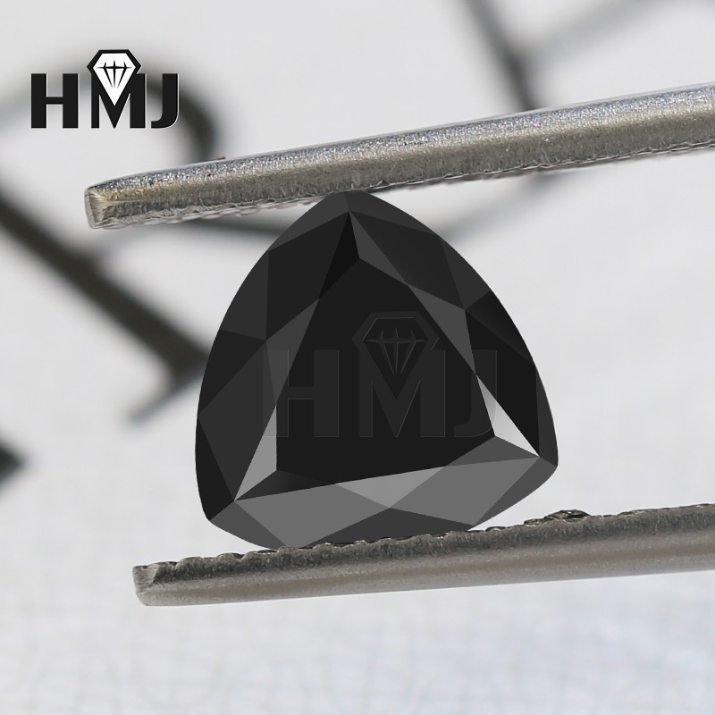 0.5-10ct VVS1 D Color 3EX Trillion Cut Loose Moissanite GRA Certificate For Ring