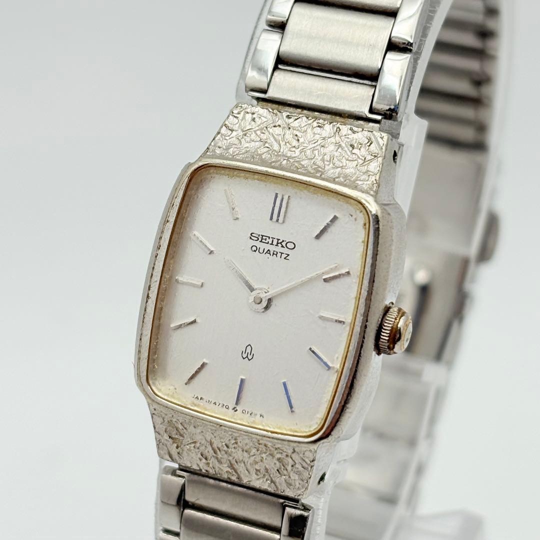 [New Battery] Working SEIKO Women’s Vintage Square Watch – Rare