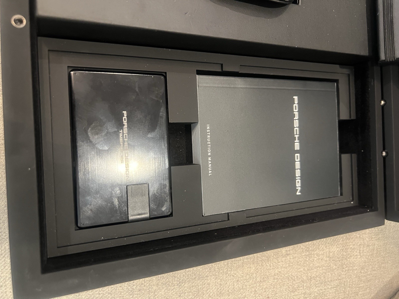 Porsche design Chronograph Titanium Watch With Deployment Buckle Mint Condition
