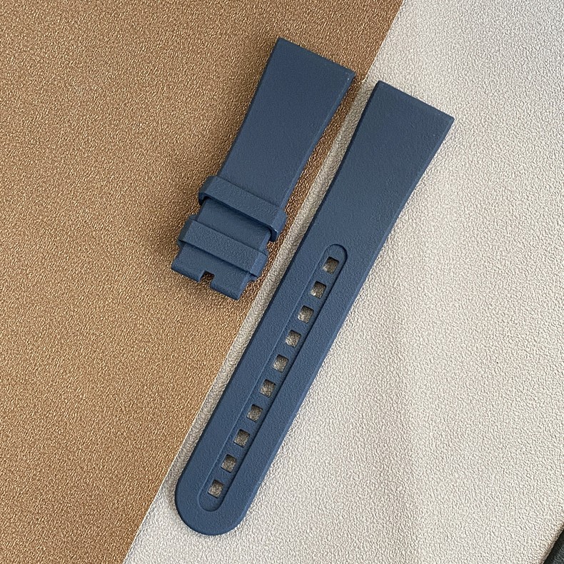 23mm-20mm High-Quality Rubber Watch Band Strap Fit Blancpain 5000 5015 5200