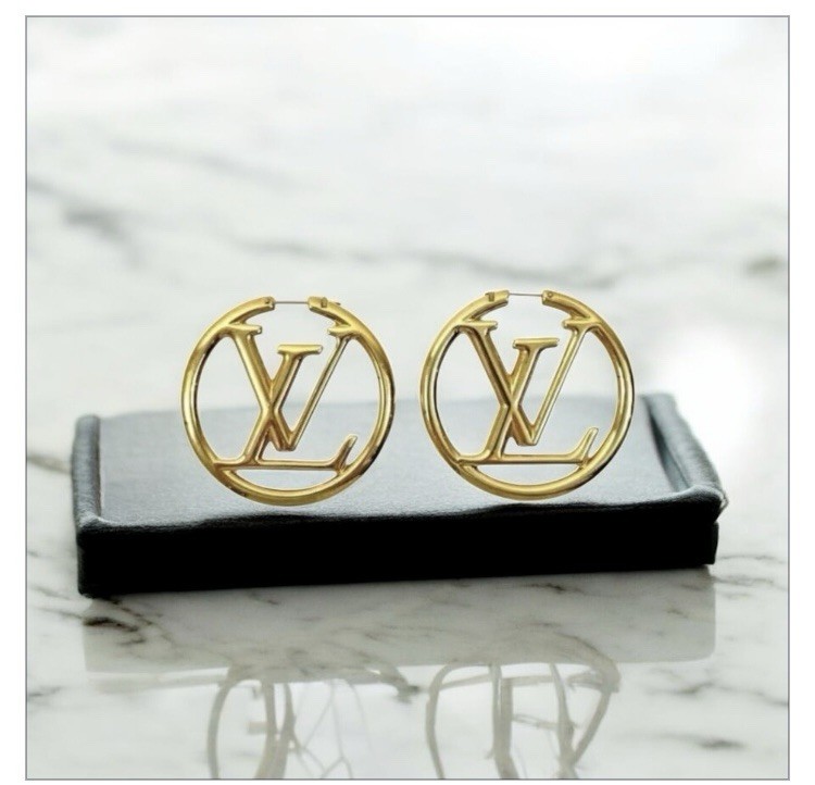 Fashion Silver or Gold Hoops Luxury Statement Earrings
