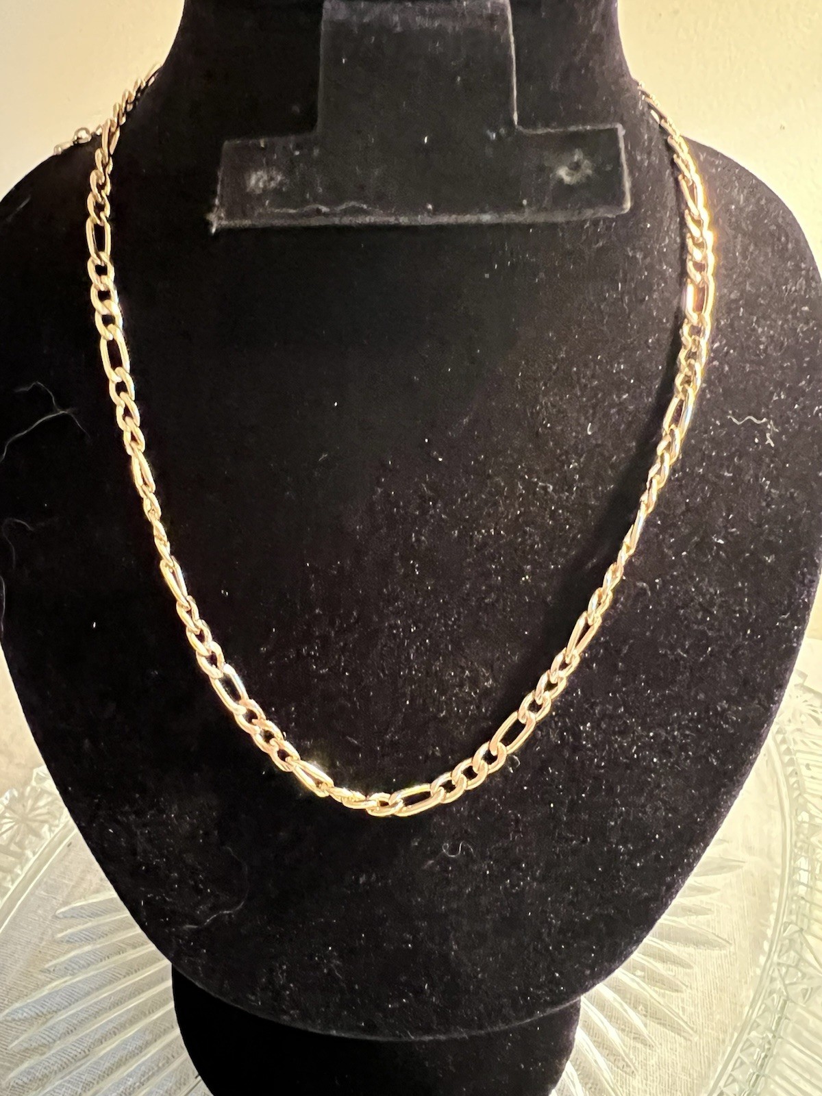 Set Of 3 Gold Tone Necklaces. All 16 In With 2 In Extender