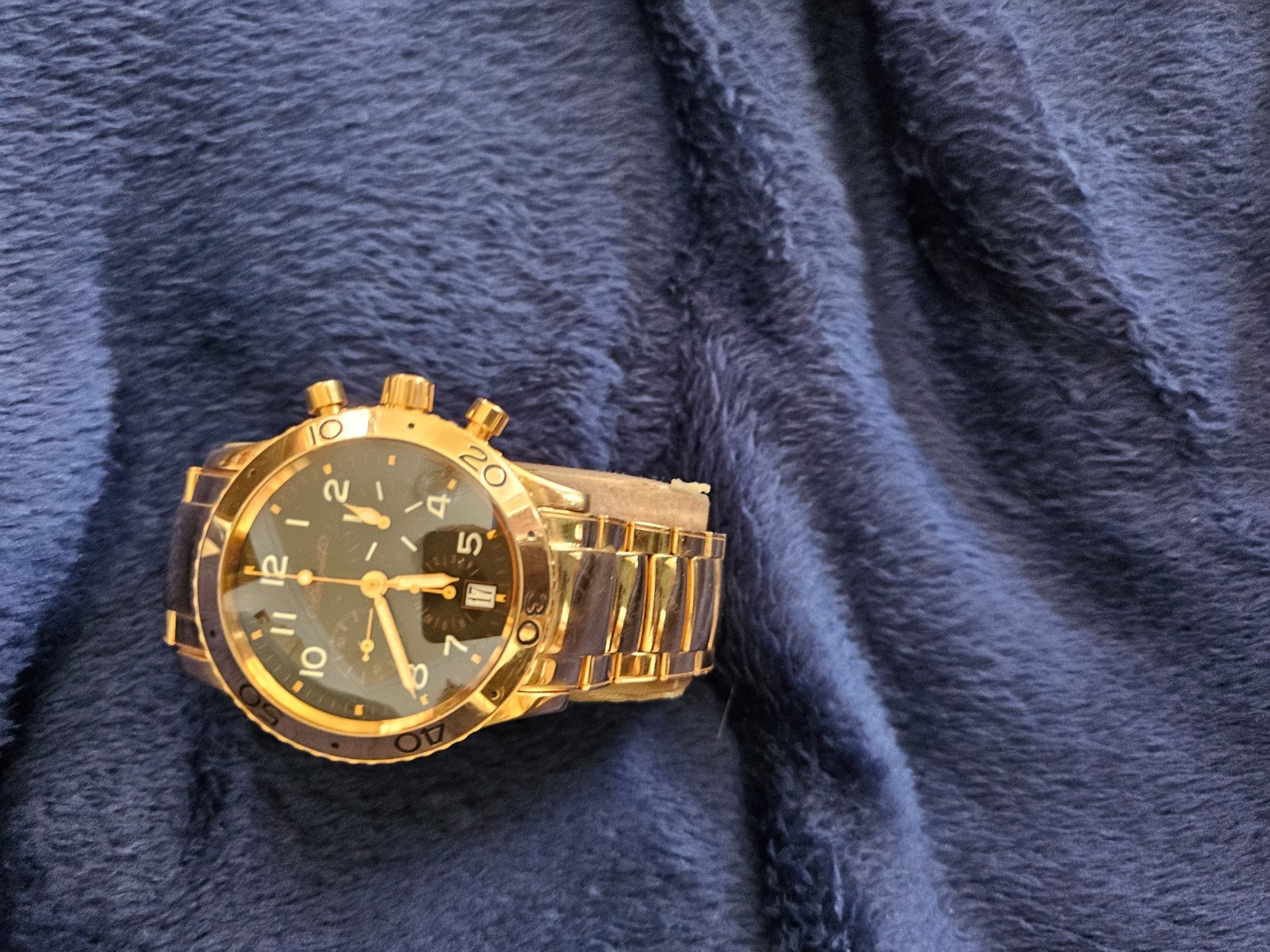 Breguet men automatic swiss made 18k rosegold, Fullgold, Chronograph, Fullset