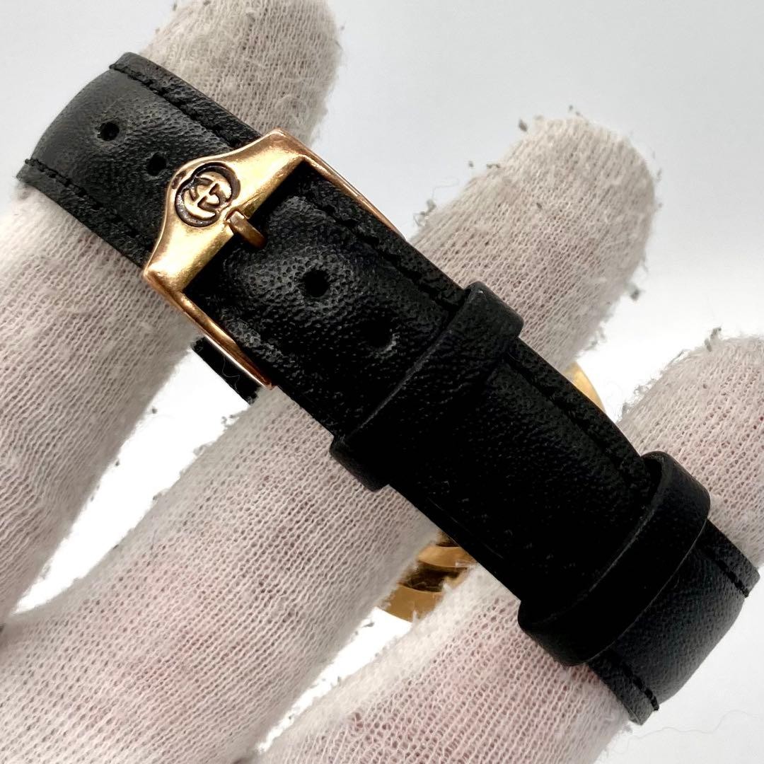 Gucci Working 4500M Combo Gold Dial Silver Men’s Wristwatch