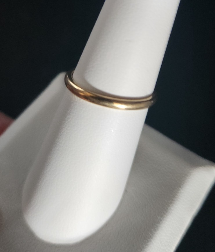 Art Carved Antique 14k Solid Yellow Gold Pearl 6 Prong Ring Size 7 Engagement