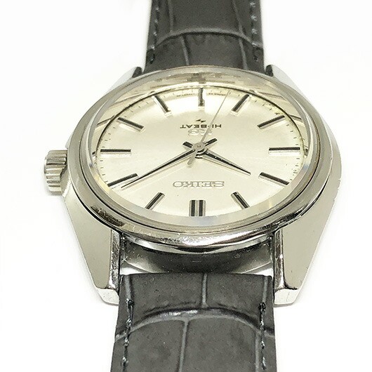 King Seiko 450-7001 Hi-Beat Manual Wind Silver Dial Watch OH From Japan