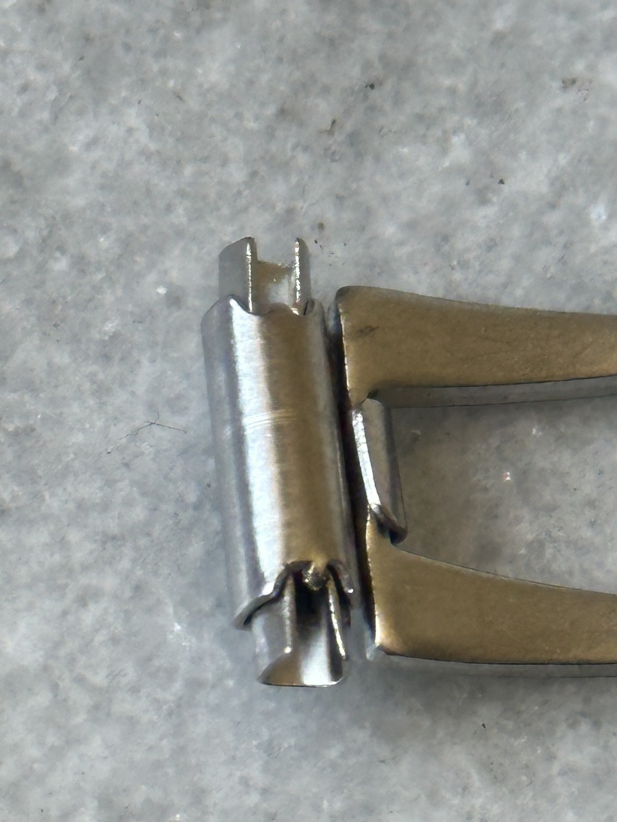 Bracelet de montre vintage en acier inoxydable