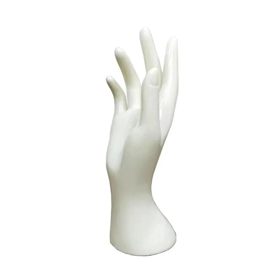 Mannequin Hand Finger Ring Bracelet Jewelry Watch Display Stand Glove Holder