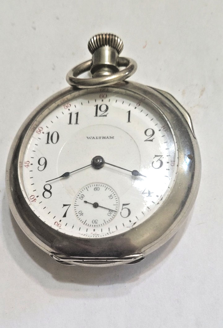 Antique 1913 Waltham 18s 17 Jewels Pocket Watch – Running