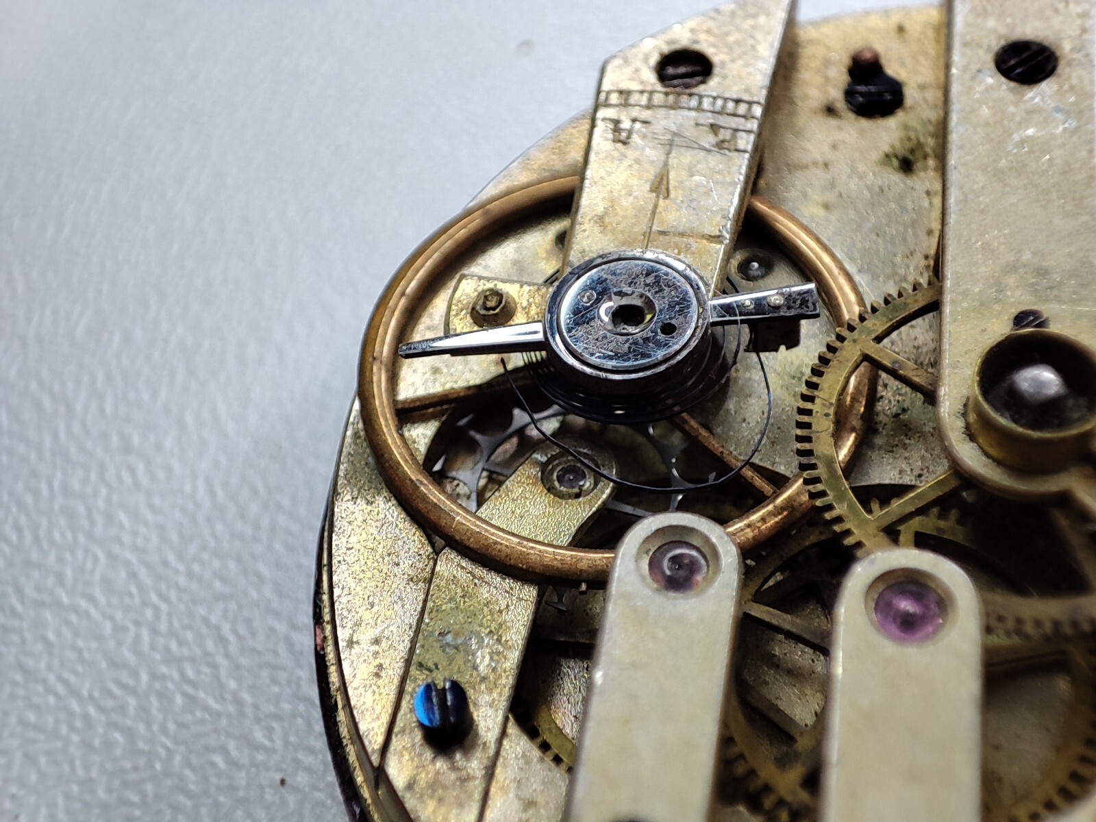 Pocket Watch – Watch movement – 41.2 mm – for parts and spares