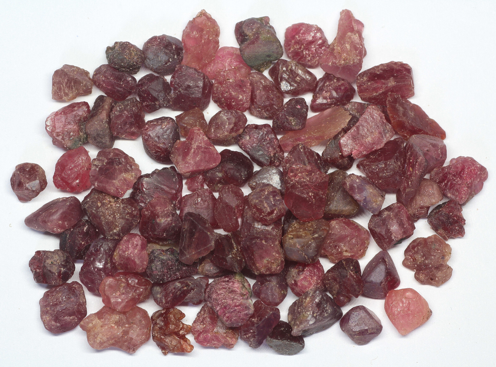 Burma Natural Untreated Small Size PINK/RED SPINEL Specimen Rough 100.00cts
